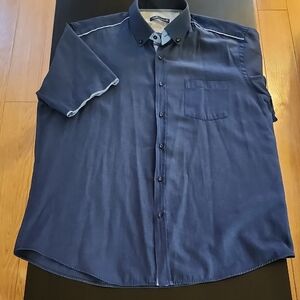 2for$15 Navy Casual Button-Down Shirt for Men